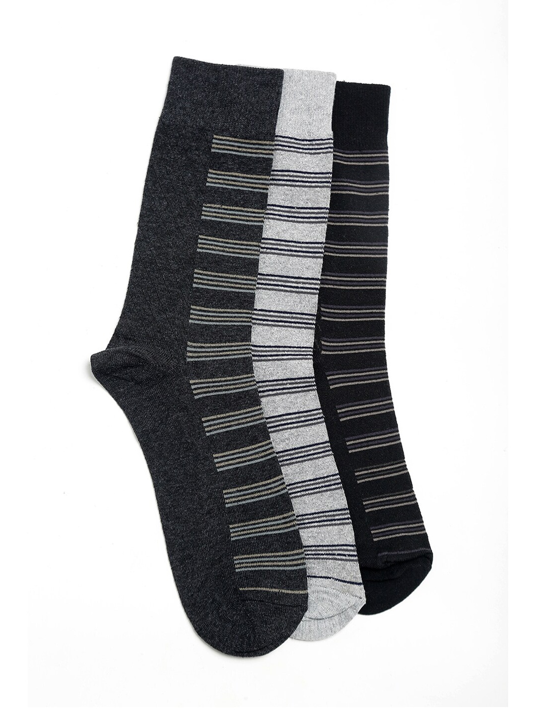 

Alvaro Castagnino Men Pack Of 3 Assorted Above Ankle-Length Socks