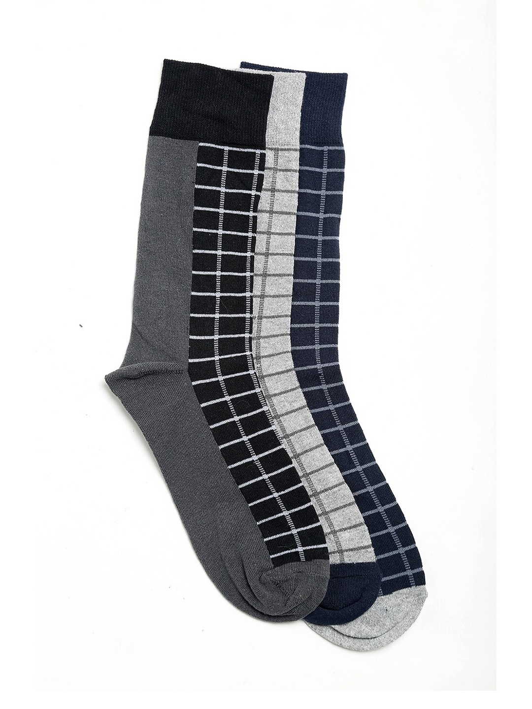 

Alvaro Castagnino Men Pack Of 3 Assorted Above Ankle Socks