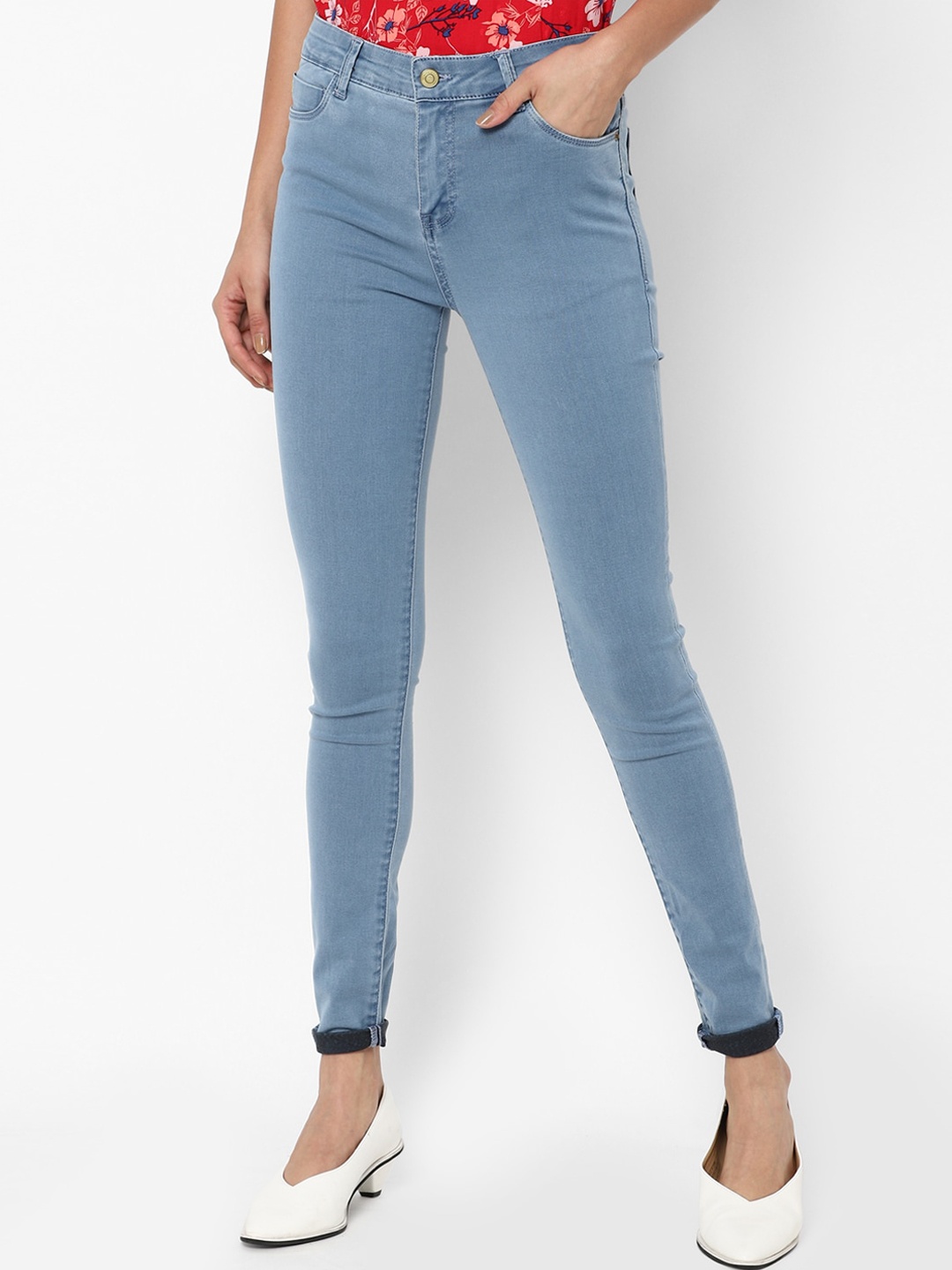 

Allen Solly Woman Women Blue Slim Fit Jeans