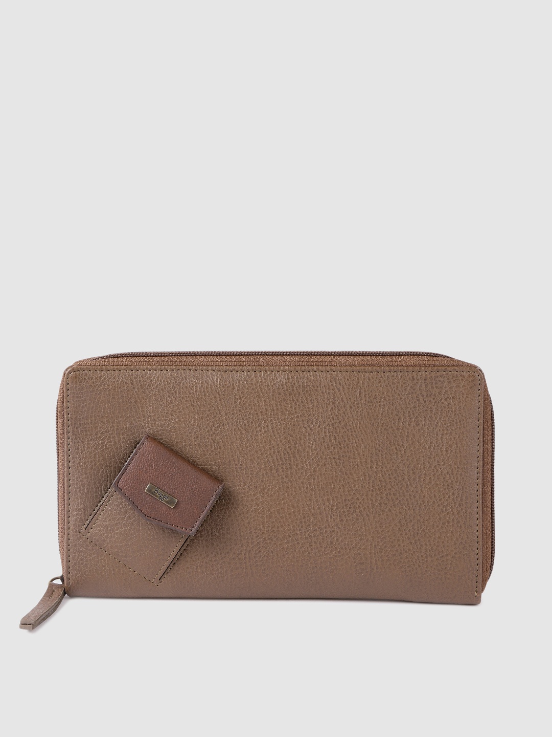 

Baggit Men Brown Passport Holder