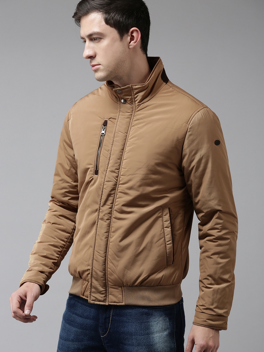 

U S Polo Assn Men Beige Padded Jacket