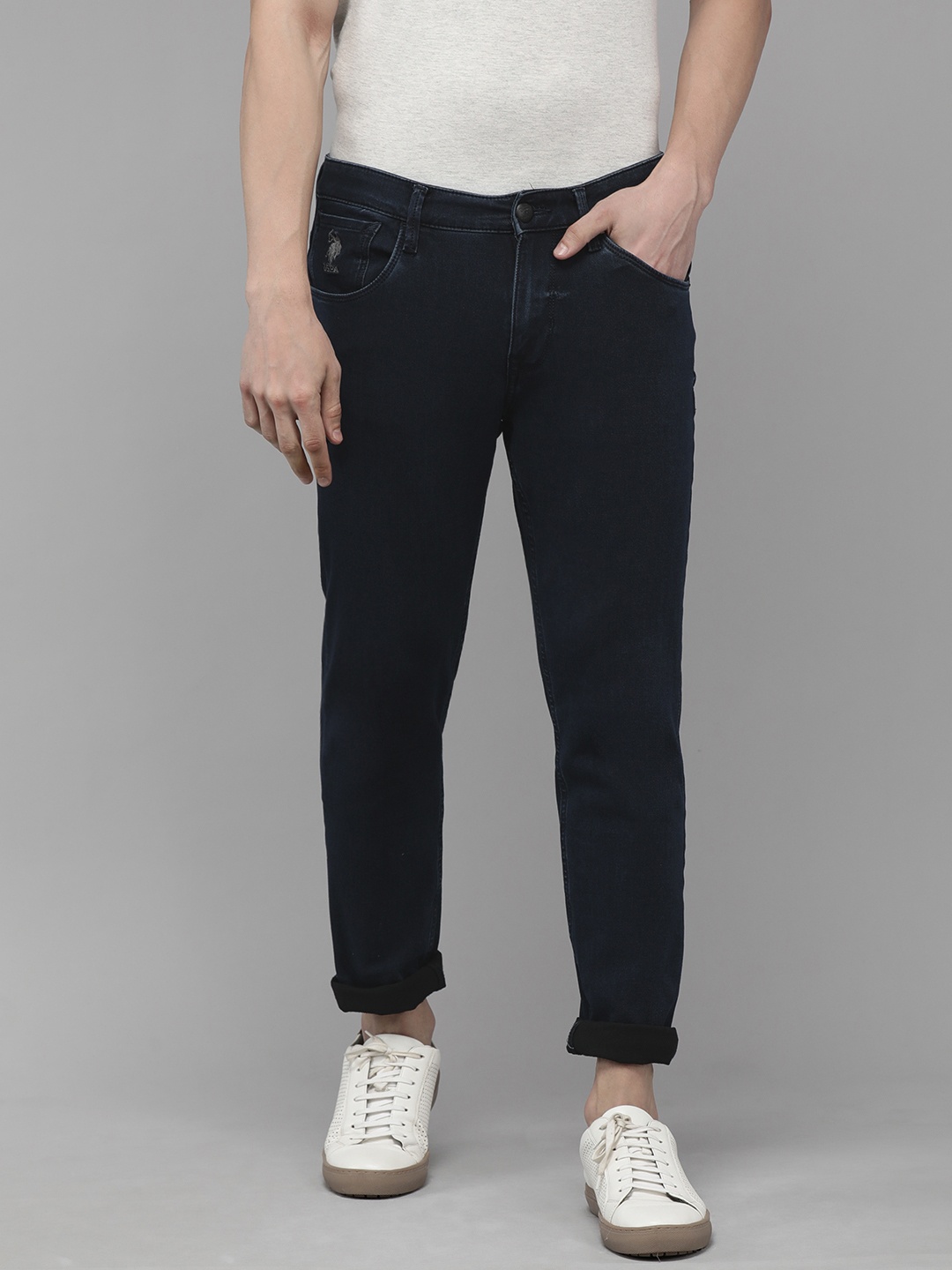 

U S Polo Assn Denim Co Men Blue Slim Fit Stretchable Jeans