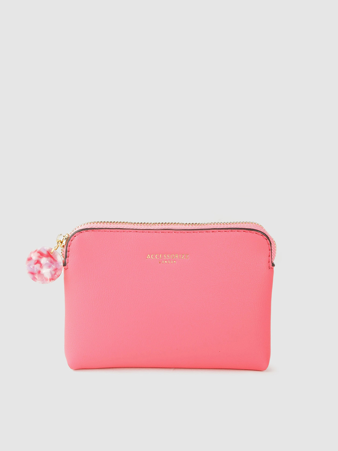 

Accessorize Pink Solid Purse
