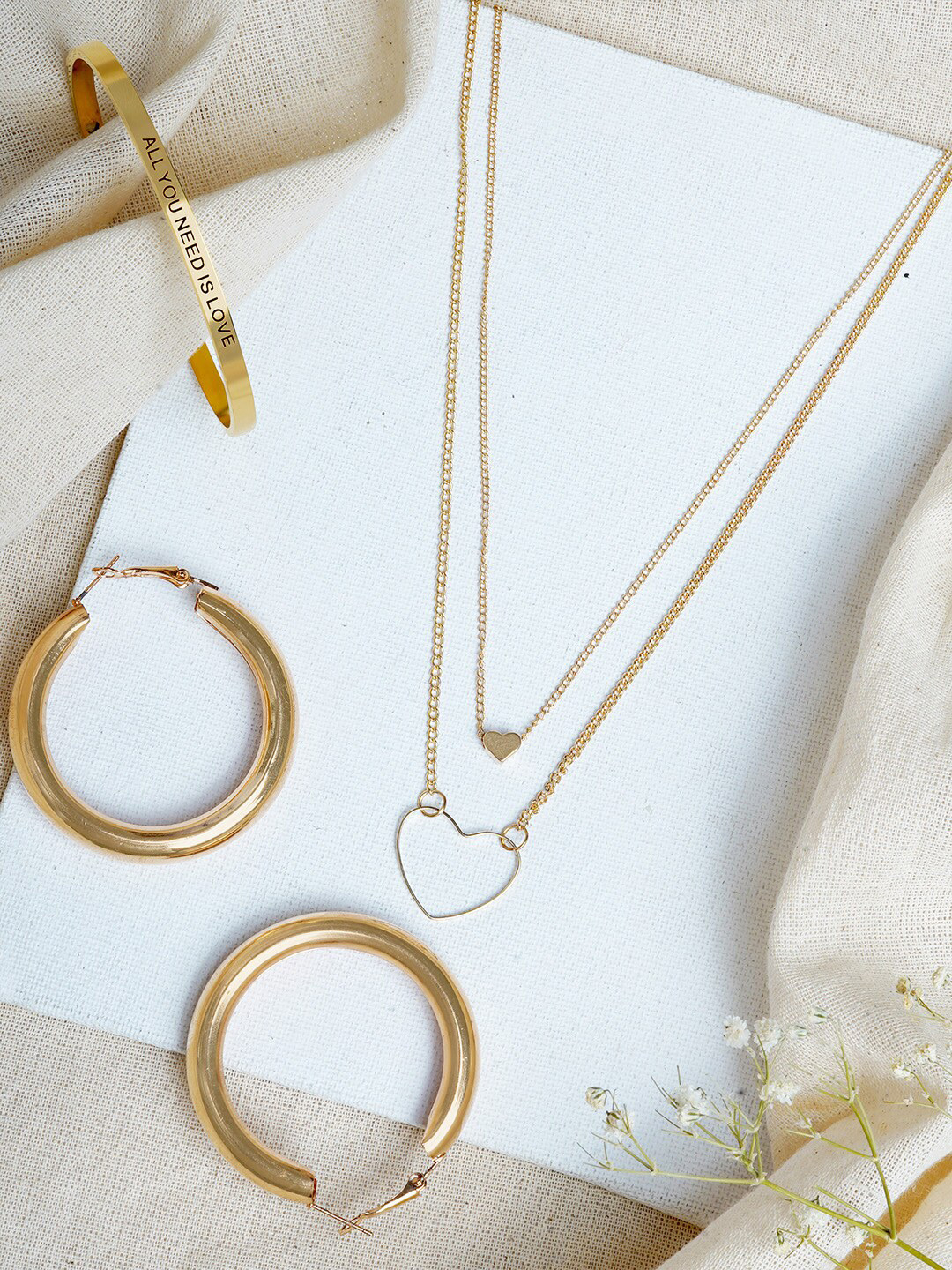 

JOKER & WITCH Gold-Plated Jewellery Set