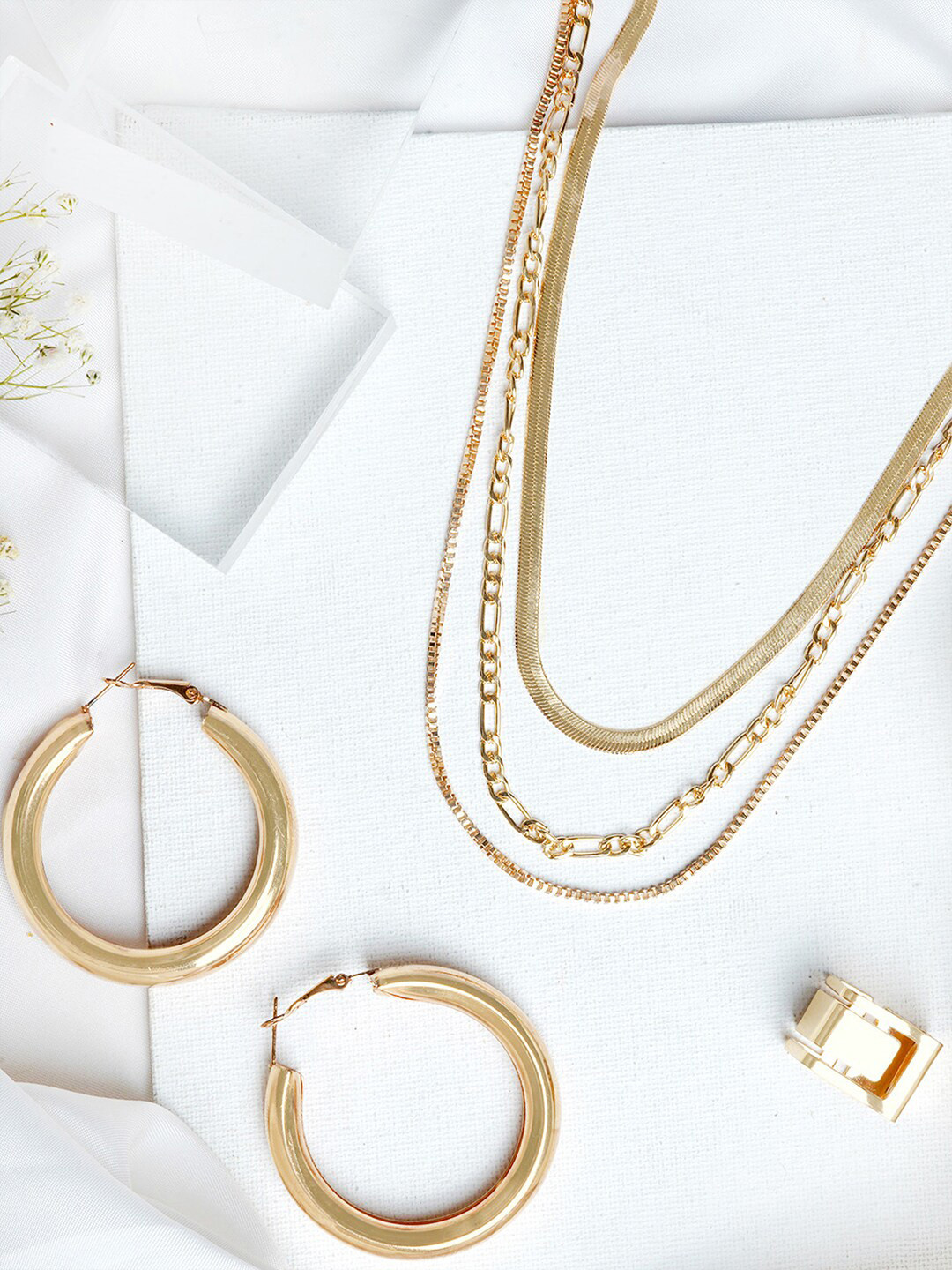 

JOKER & WITCH Gold-Plated Layered Jewellery Set