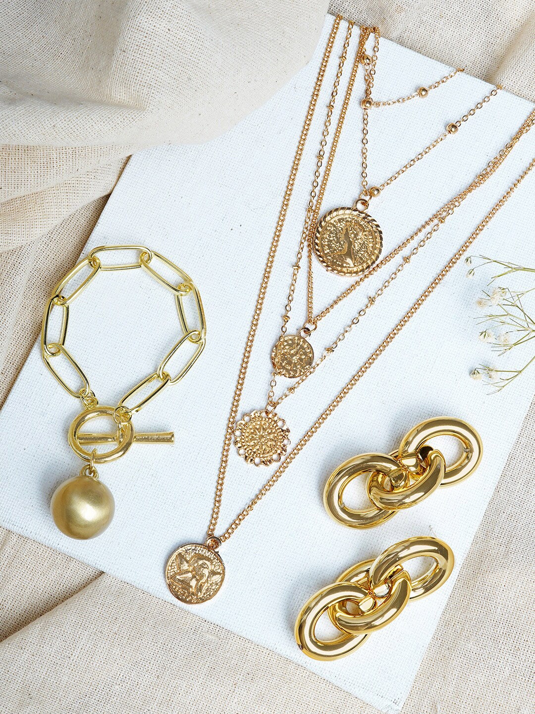 

JOKER & WITCH Gold-Plated Be A Stunner Jewellery Set