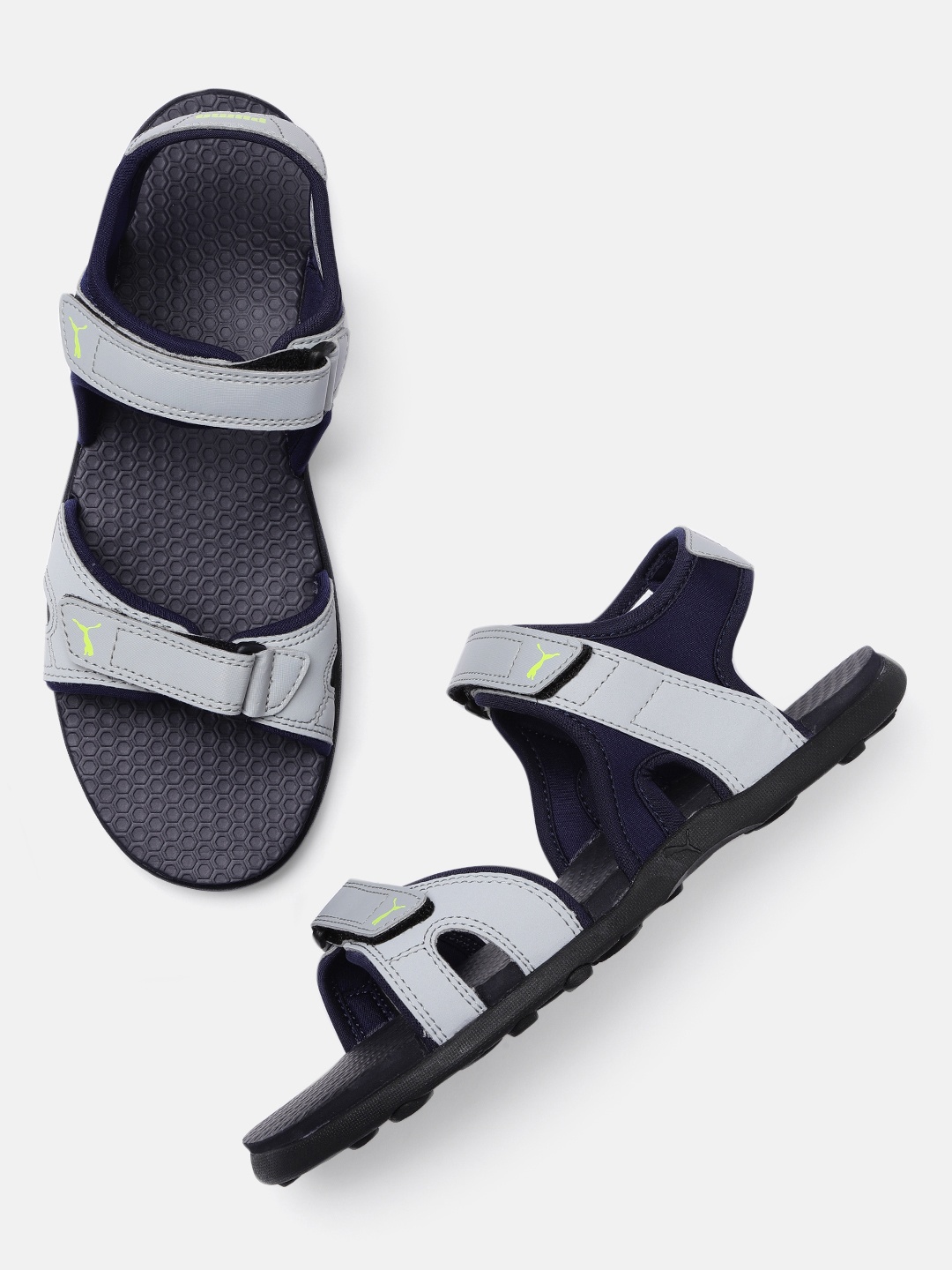 

Puma Men Grey Navy Blue Ultimate Comfort Sports Sandals