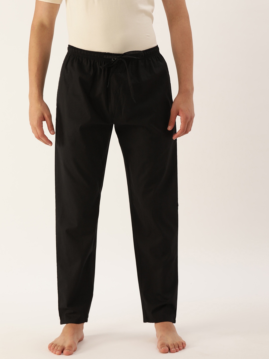 

Urban Dog Men Black Cotton Lounge Pants