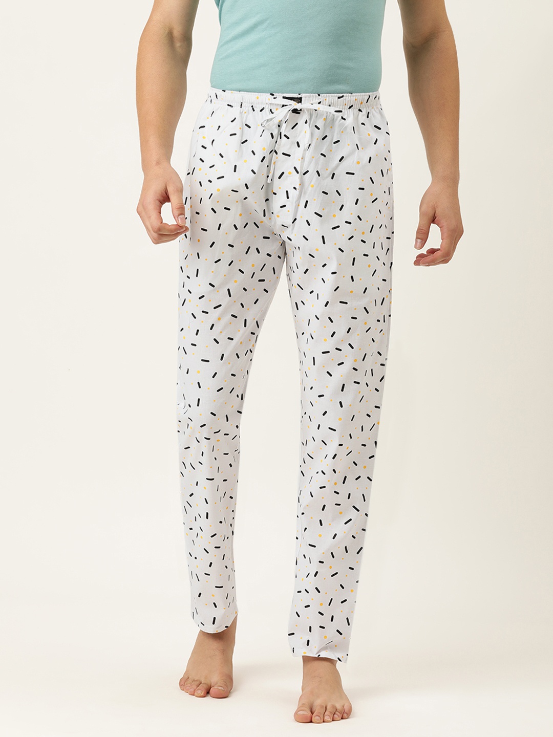 

Urban Dog Men White Printed Lounge Pant