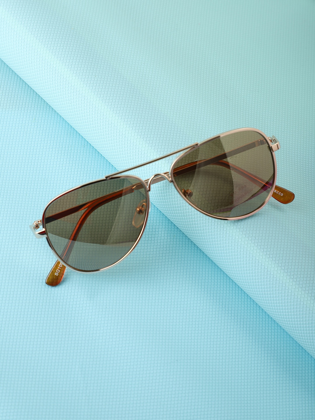 

Carlton London Boys UV Protected Lens Aviator Sunglasses SG100858-1, Brown