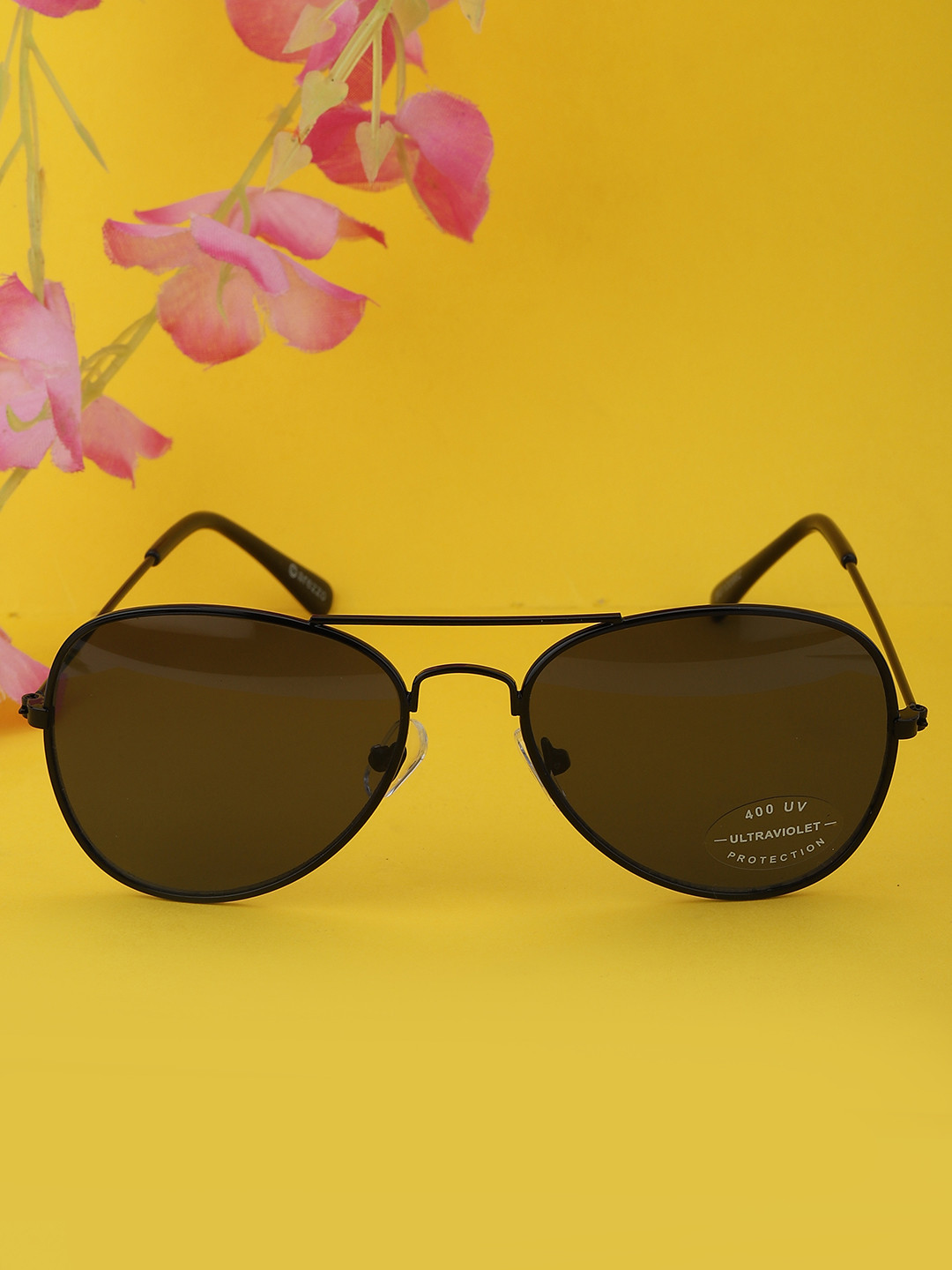 

Carlton London Boys Blue Lens & Black Aviator Sunglasses with UV Protected Lens