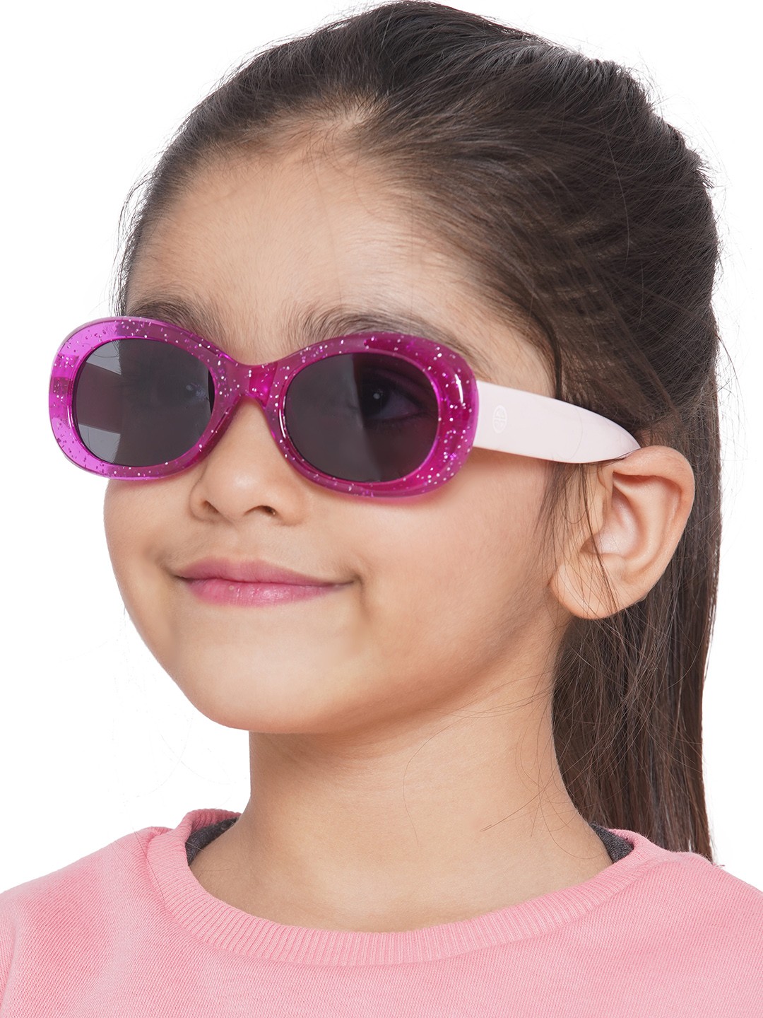 

Carlton London Girls Oval Sunglasses with UV Protected Lens, Grey