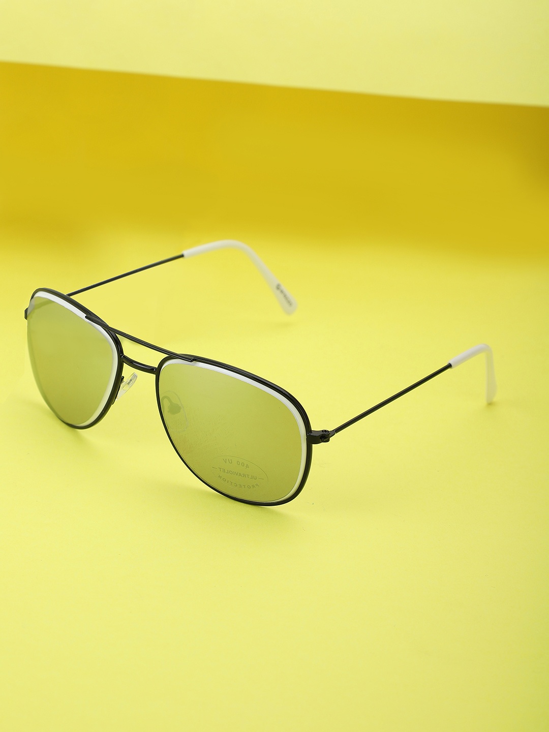 

Carlton London Boys Mirrored UV Protected Lens Aviator Sunglasses, Silver
