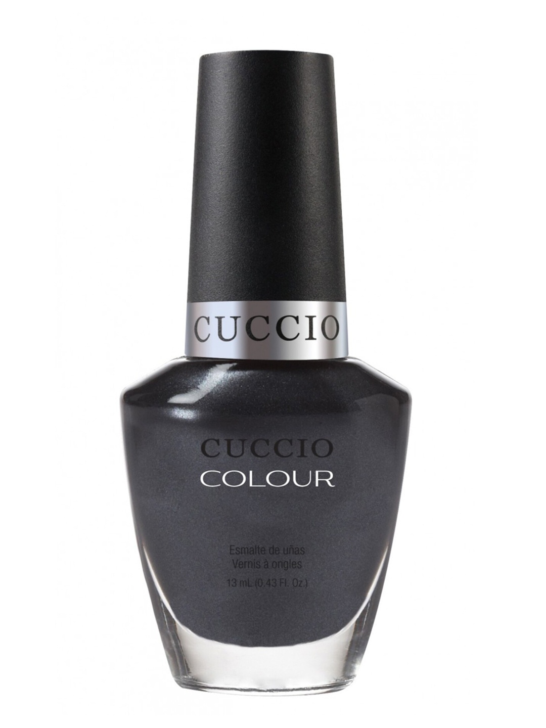 

Cuccio Colour Long Lasting Glossy Nail Polish - Oh my Prague 25-Free Formula 13 ml, Charcoal