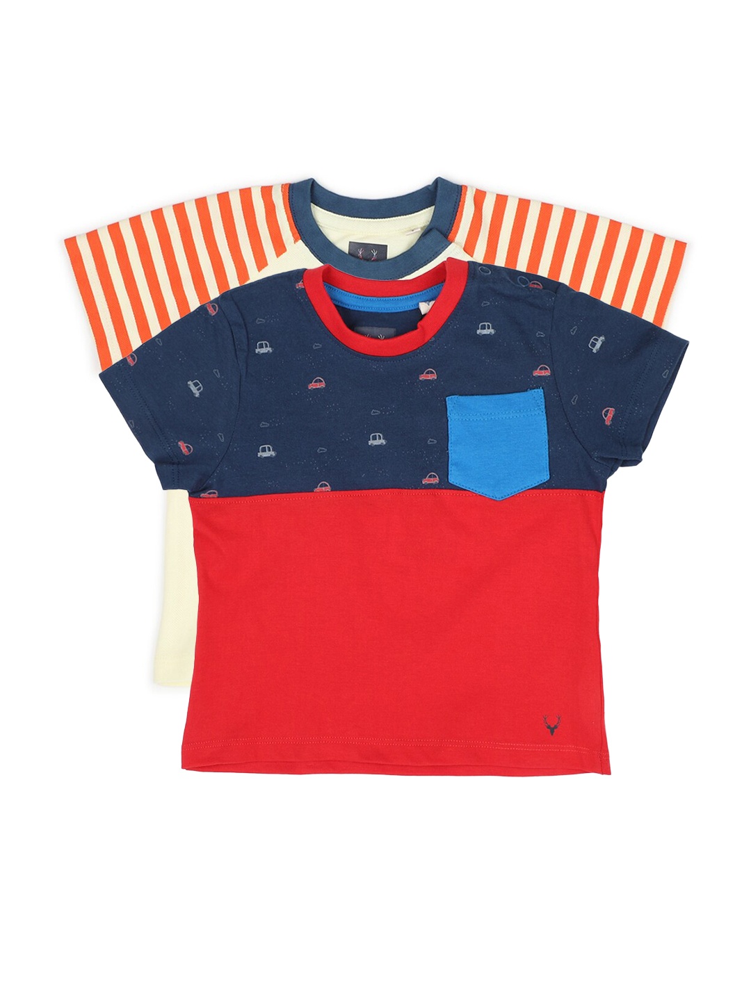 

Allen Solly Junior Boys Red 2 Pockets T-shirt