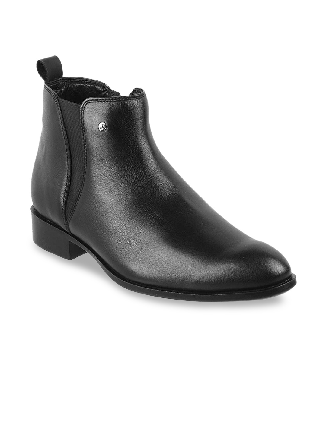 

Mochi Men Black Leather Boots