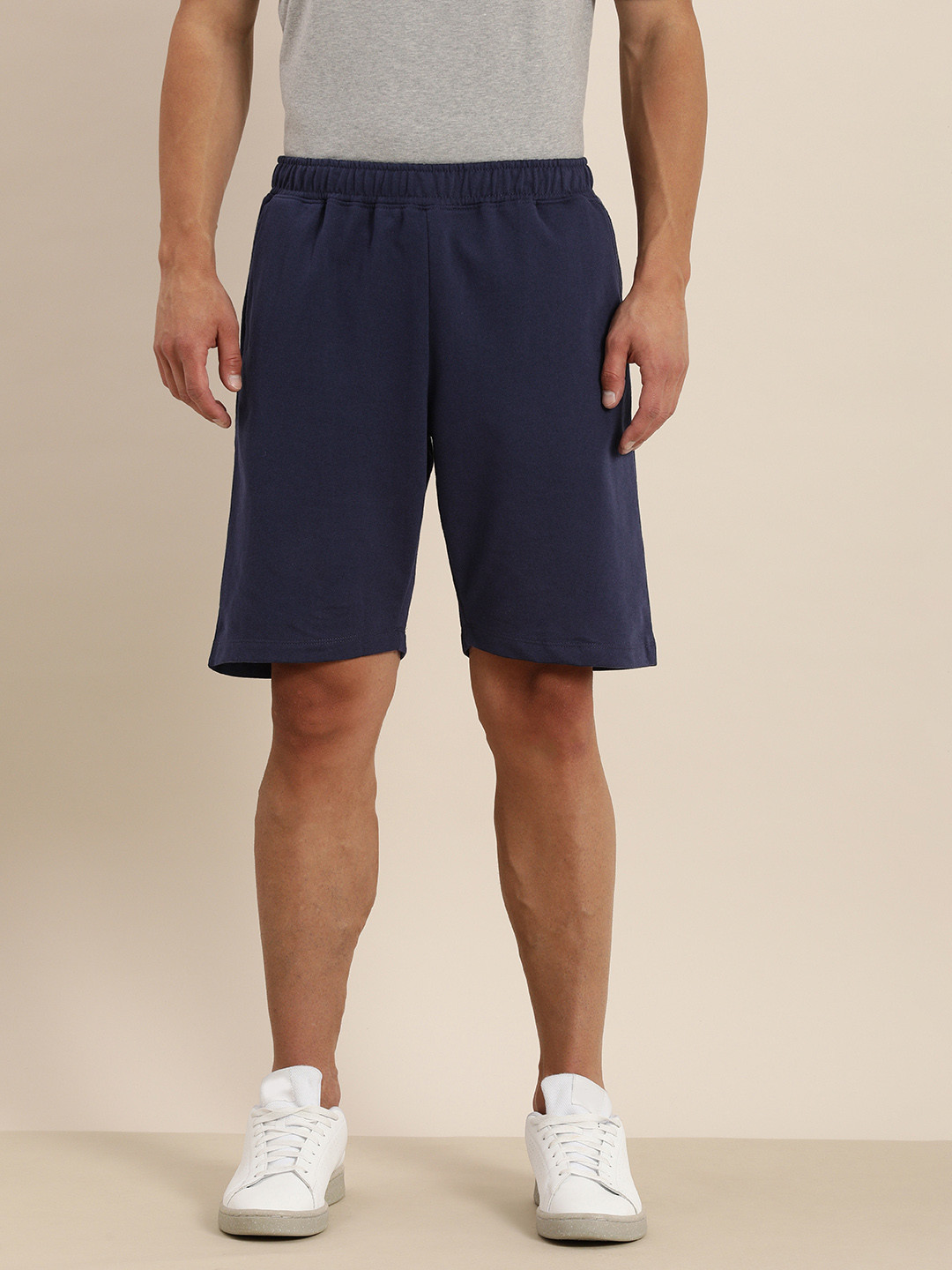 

Invictus Indoor Men Navy Blue Shorts