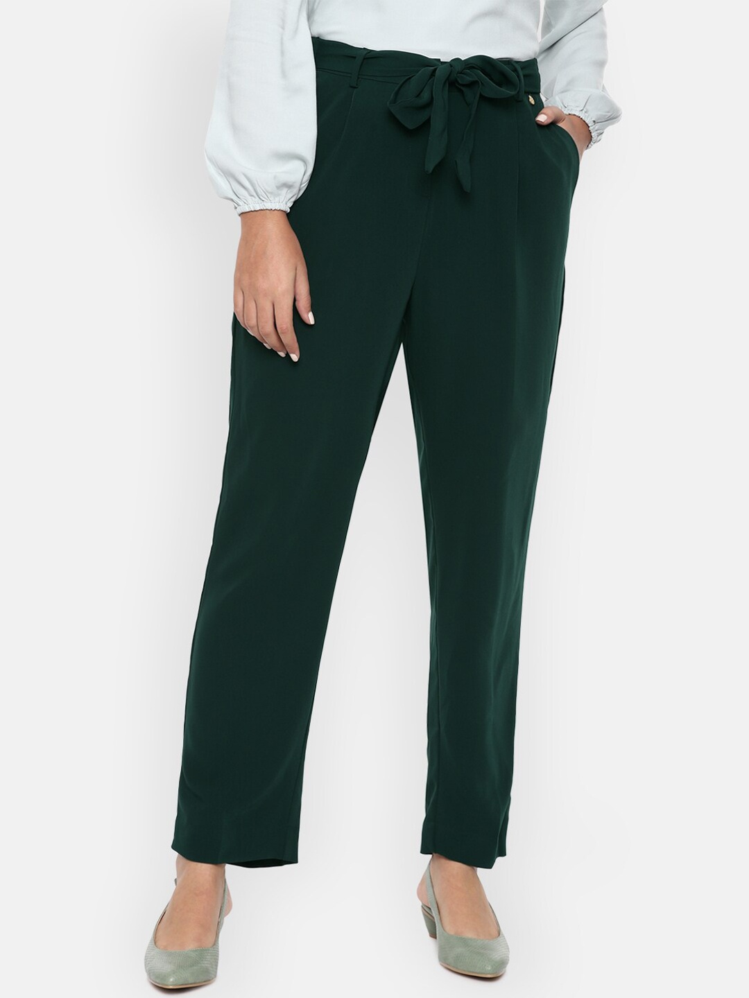 

Van Heusen Woman Women Green Trousers