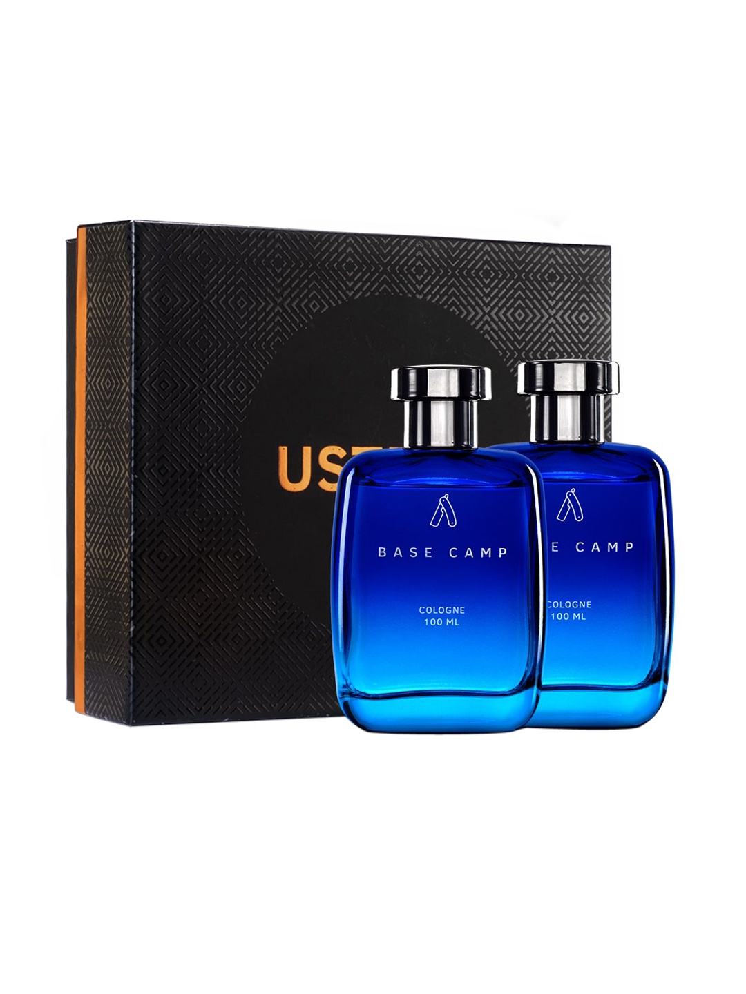 

Ustraa Set of 2 Base Camp Cologne 100ml, Blue