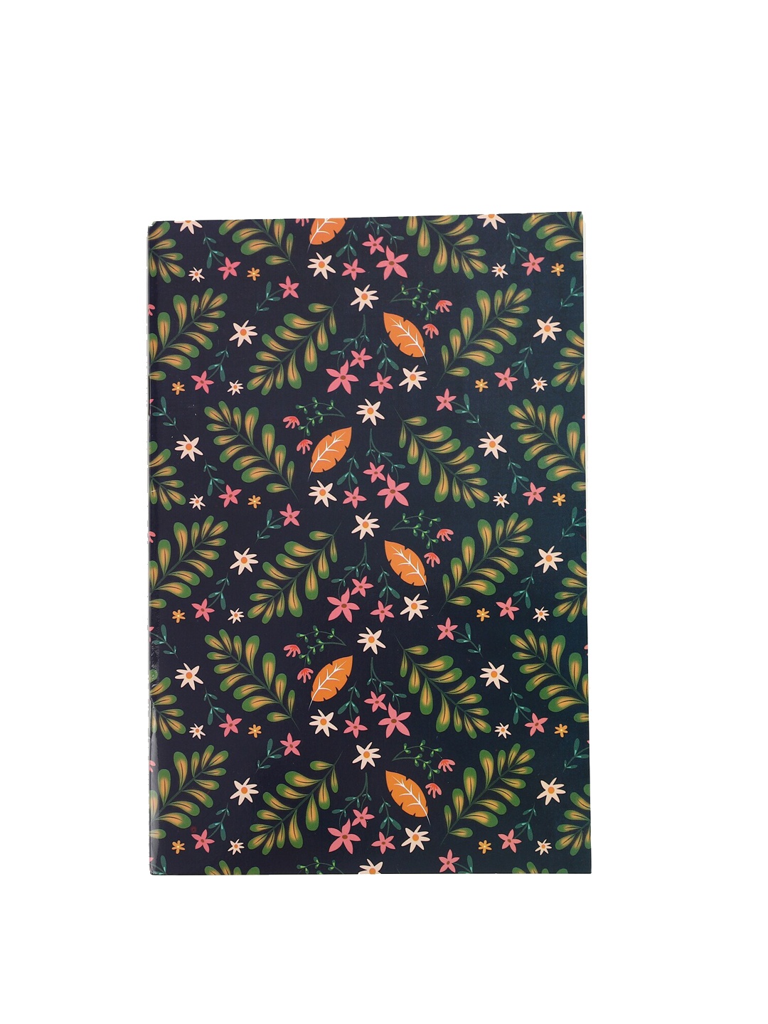 

FOREVER 21 Women Navy Blue & Green Floral Printed Dairy