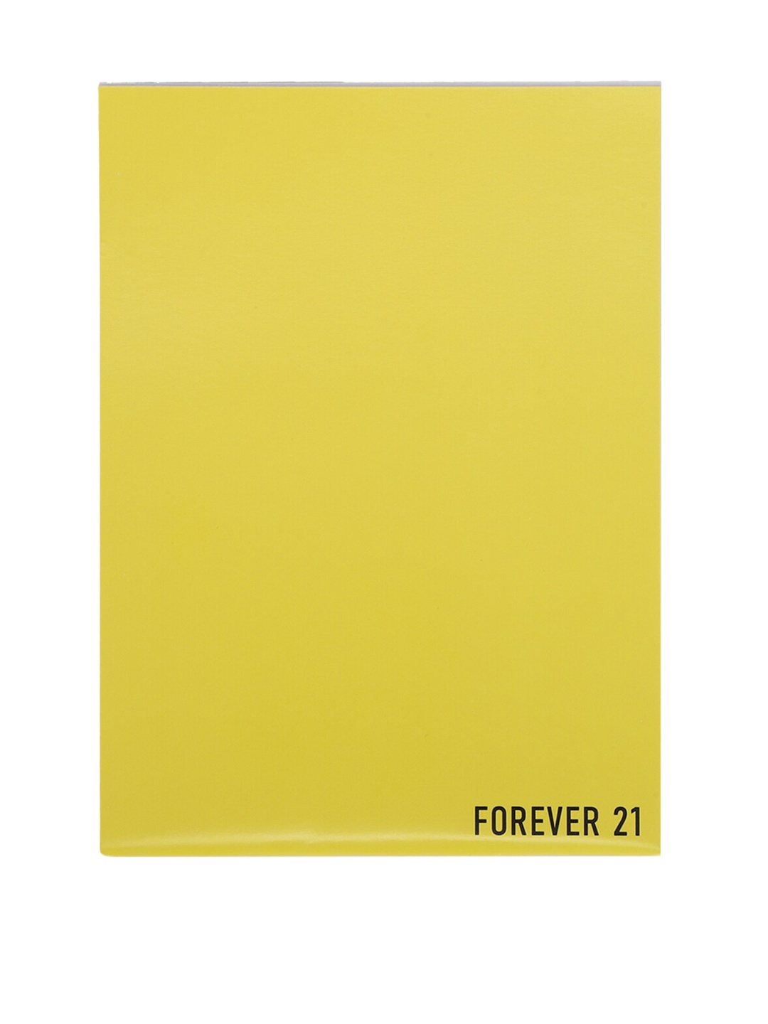 

FOREVER 21 Women Yellow Tear Off Writing Pad