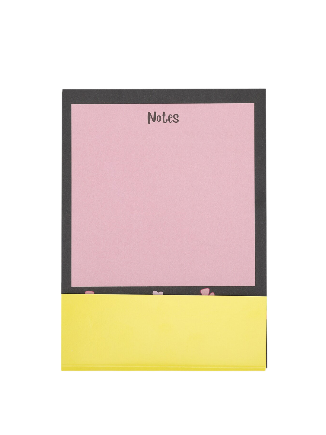 

FOREVER 21 Pink & Yellow Solid Tear Off Pad