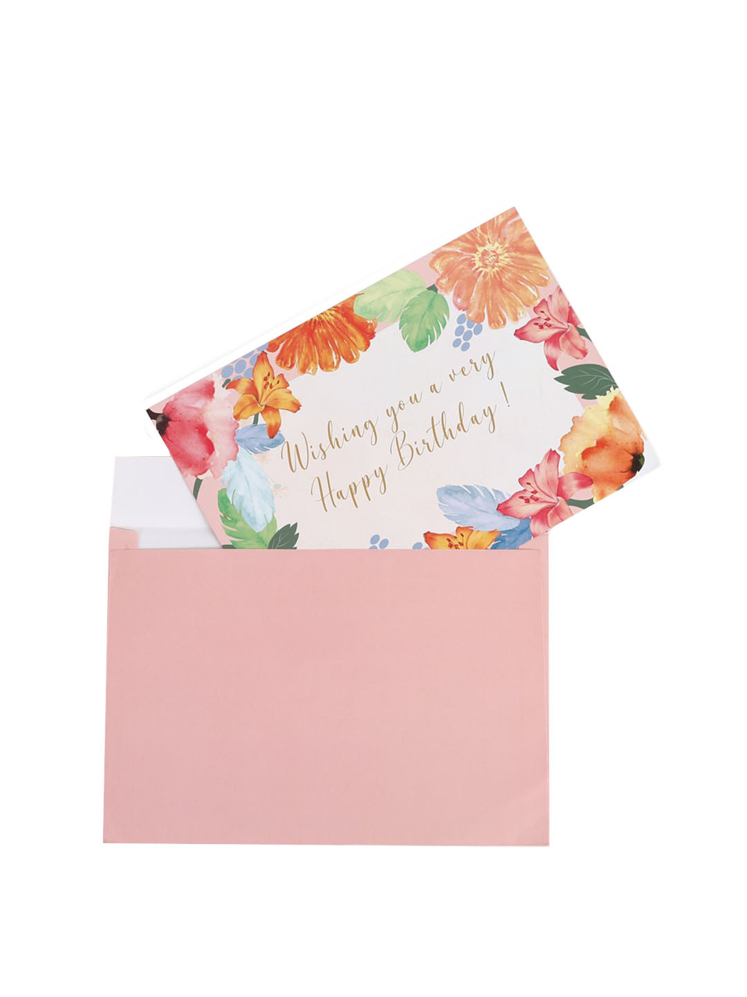 

FOREVER 21 Women Multicoloured Happy Birthday Greeting Card, Multi