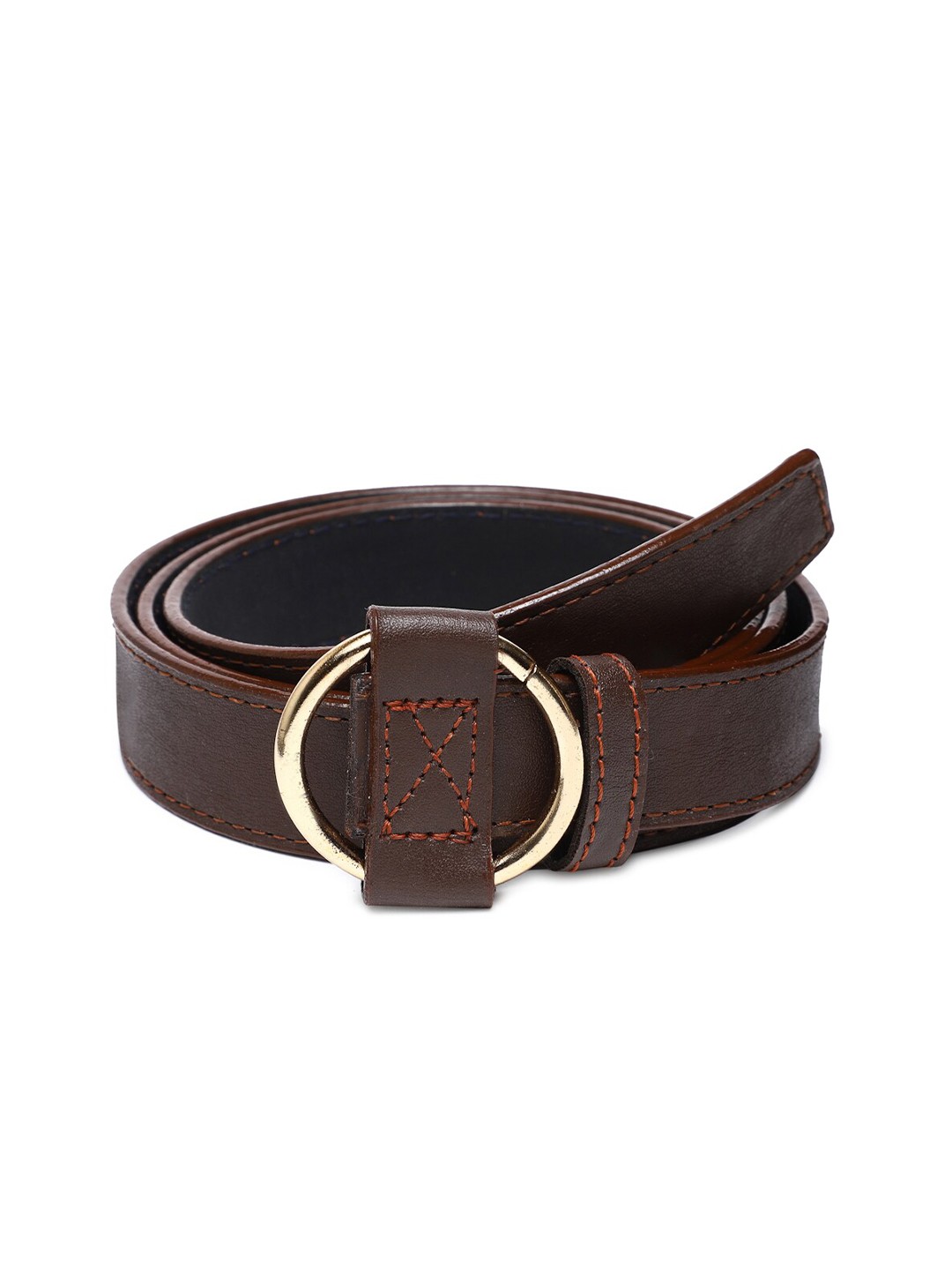 

WELBAWT Women Brown Solid Casual Belt