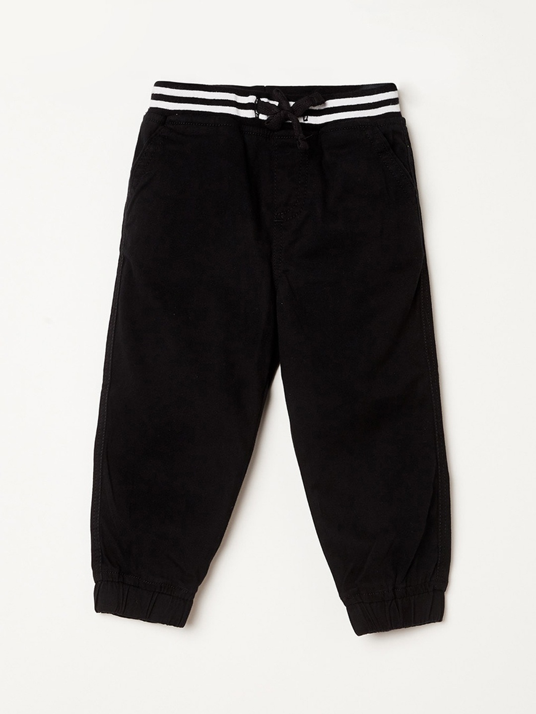 

Juniors by Lifestyle Infant Boys Black Solid Joggers