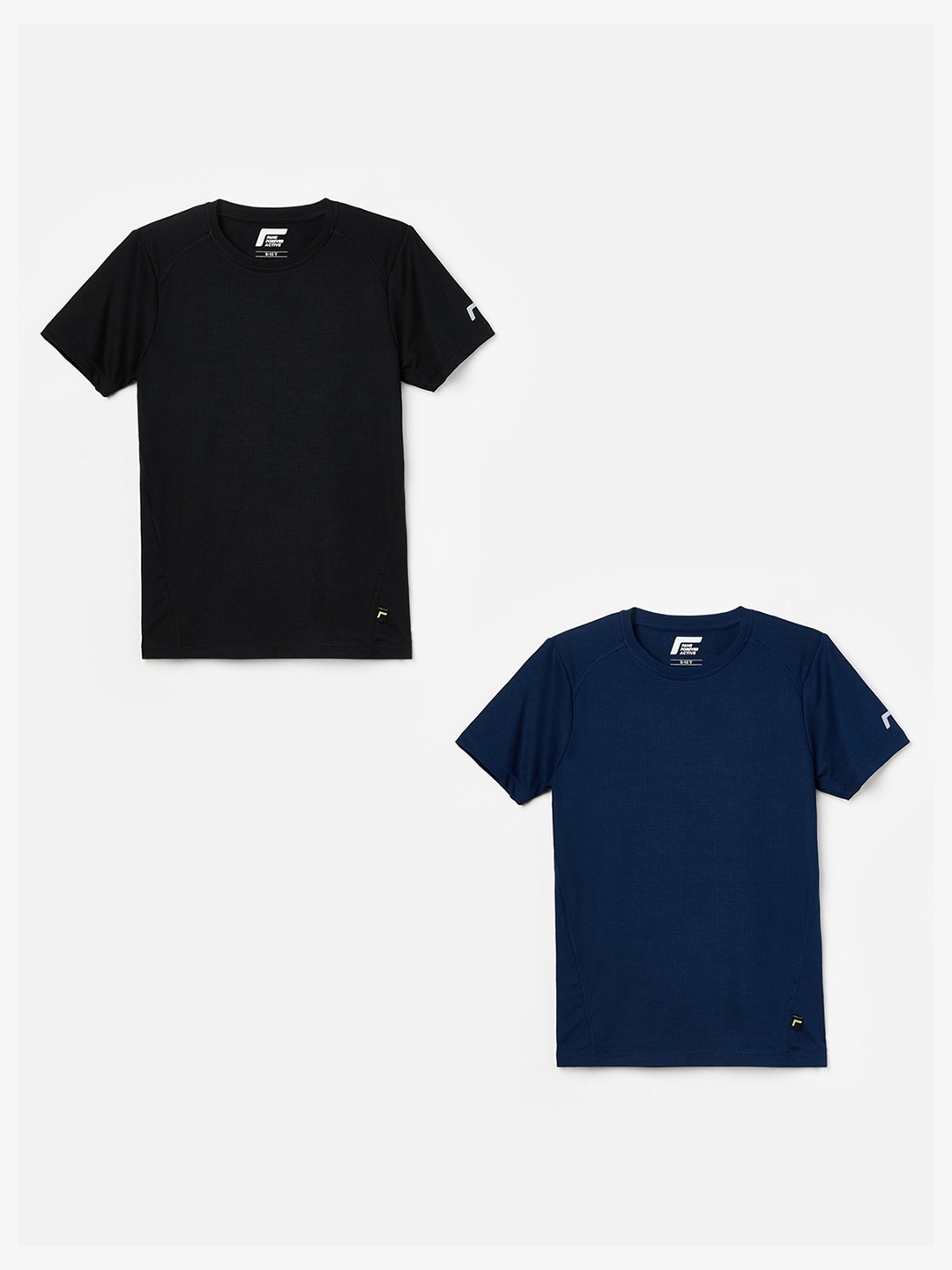 

Fame Forever Active Boys Pack Of 2 T-shirts, Black