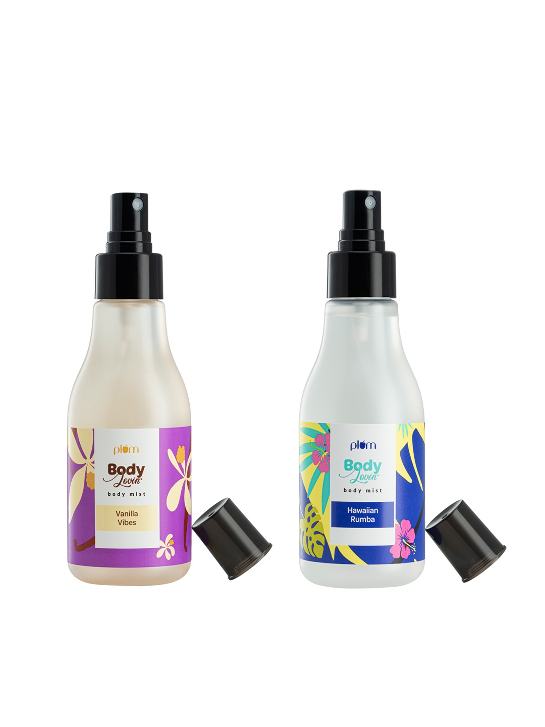 

Plum Set of BodyLovin Hawaiian Rumba Body Mist & BodyLovin Vanilla Vibes Body Mist, Blue