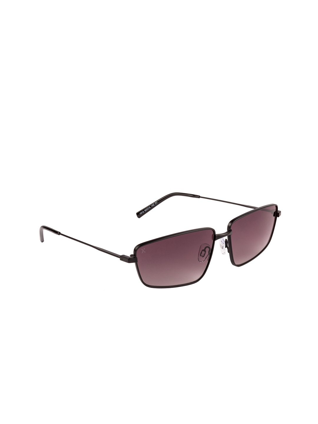 XPRES Women Brown Lens & Black Rectangle Sunglasses with UV Protected Lens
