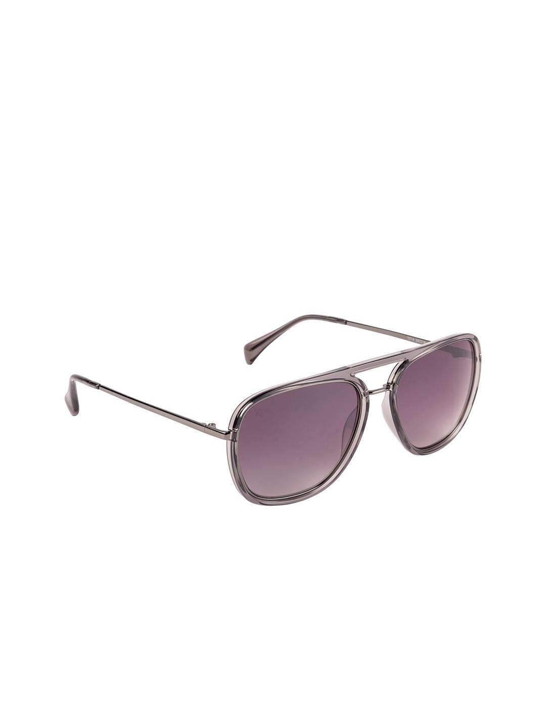 

XPRES Unisex Purple Lens & Silver-Toned Full Rim Square Sunglasses with UV Protected Lens