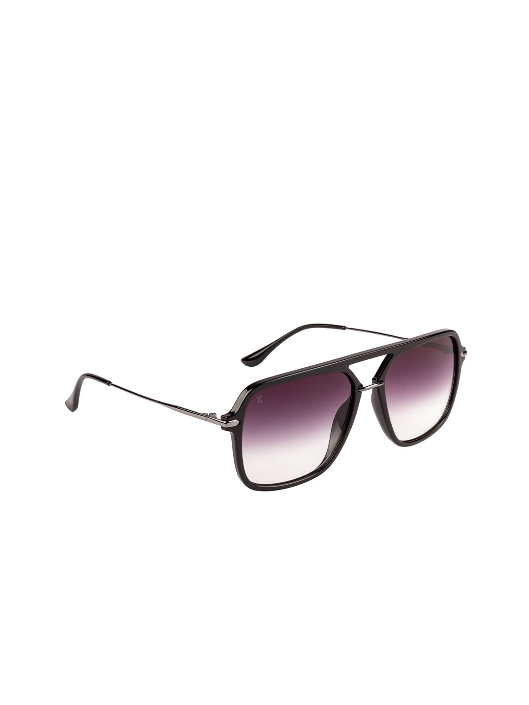 

XPRES Unisex Purple Lens & Black Full Rim Square Sunglasses 1013 56016 141 C1