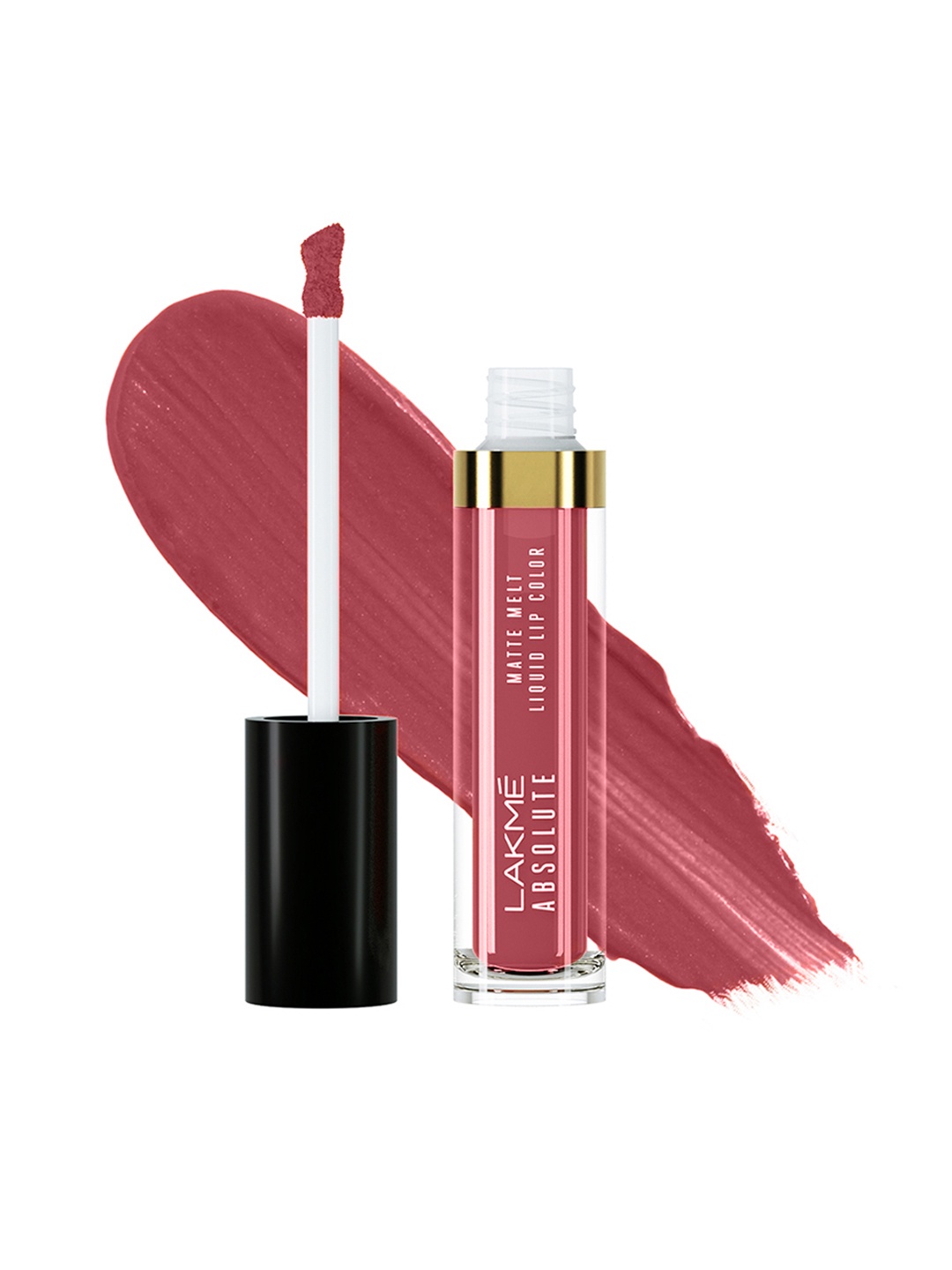

Lakme Absolute Matte Melt Liquid Lip Color 6 ml - Rose Love 332, Pink