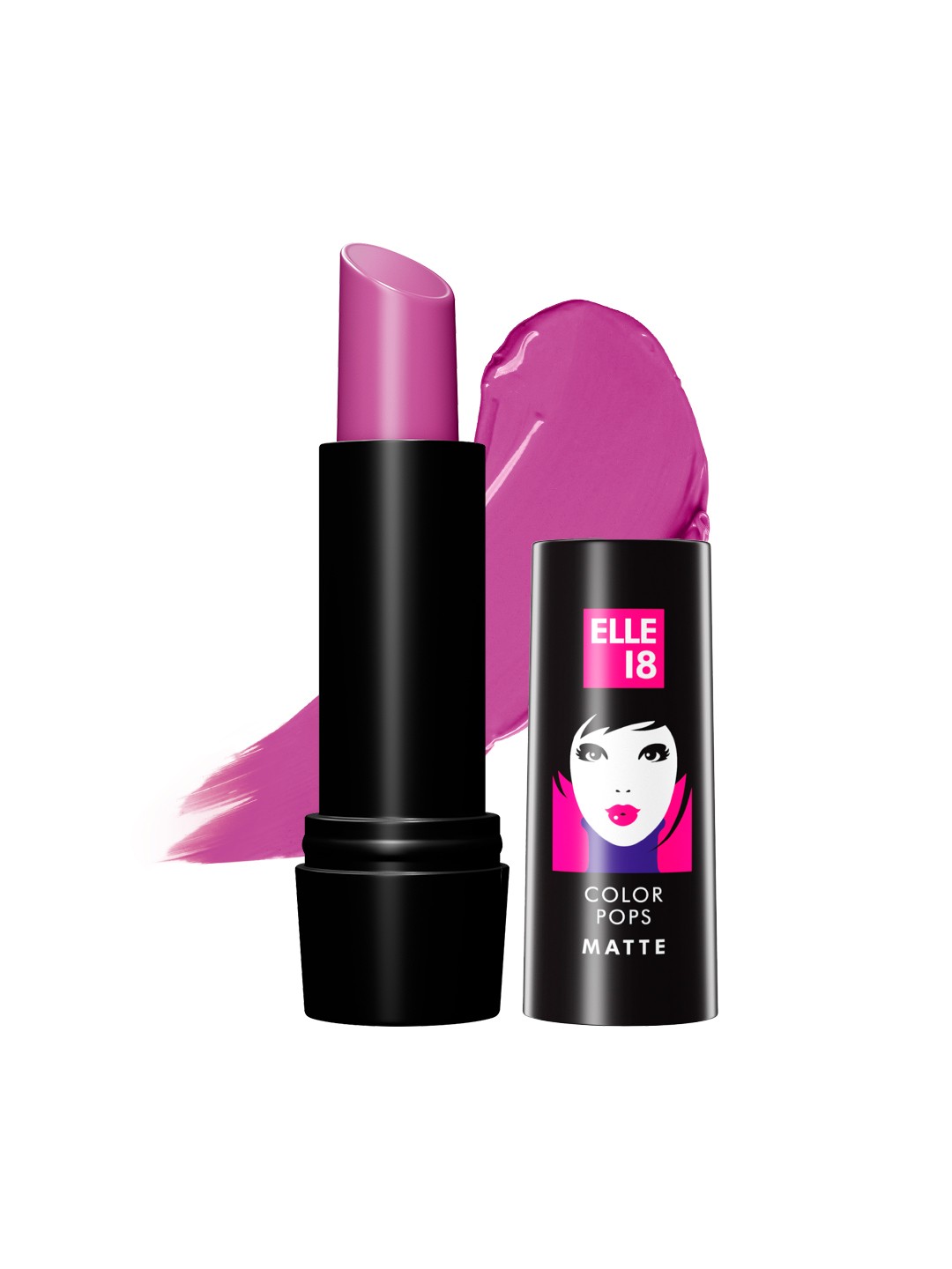 

ELLE 18 Color Pops Matte Lip Color - P28 Misty Magenta