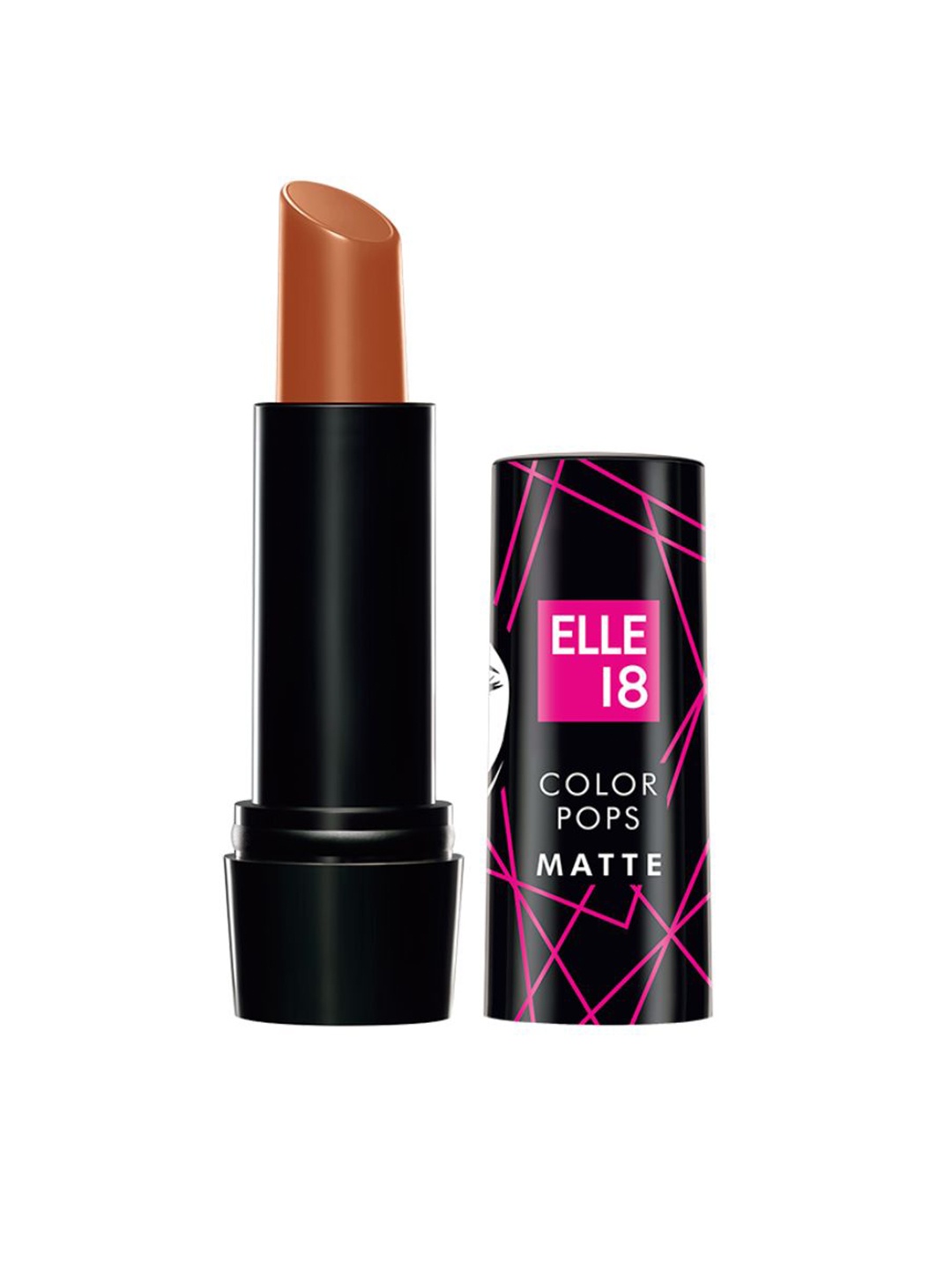 

Elle 18 Color Pop Matte Lip Color, B4, Almond Butter, 4.3 g, Brown