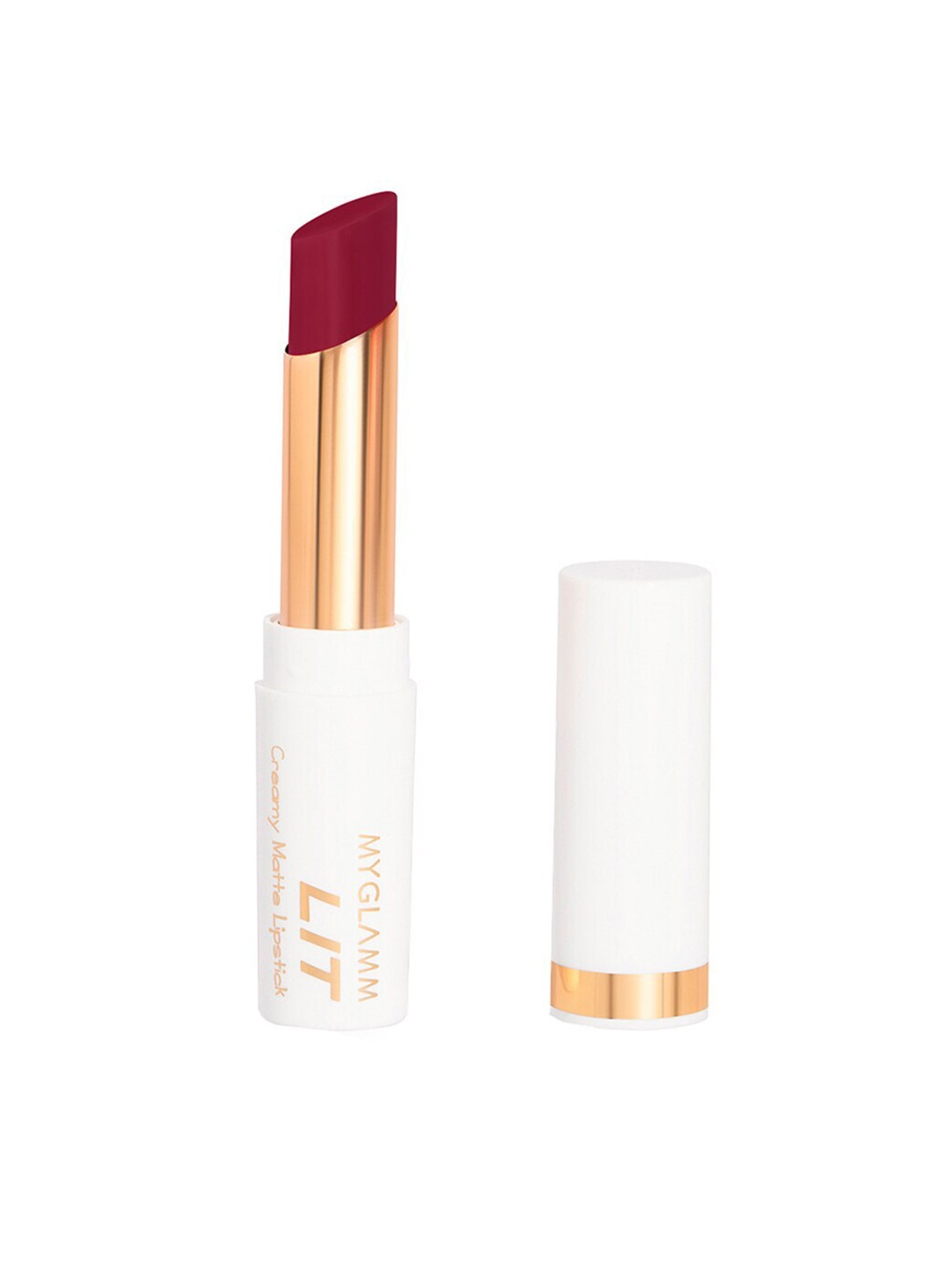 

MyGlamm LIT Creamy Matte Lipstick - LIIT, Red