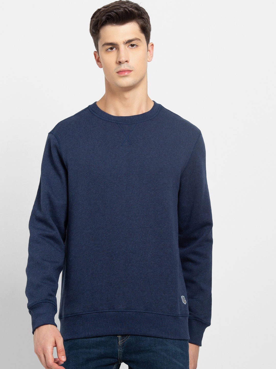 

Jockey Men Blue Pullover Sweatshirt