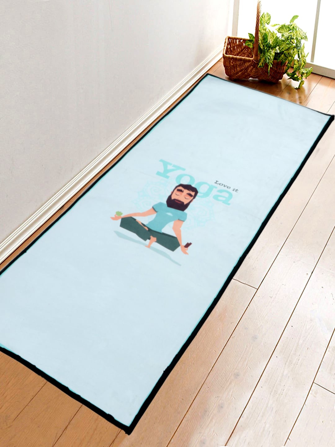 

BELLA TRUE Kids Blue Yoga Digital Printed Anti-Skid Yoga Mat