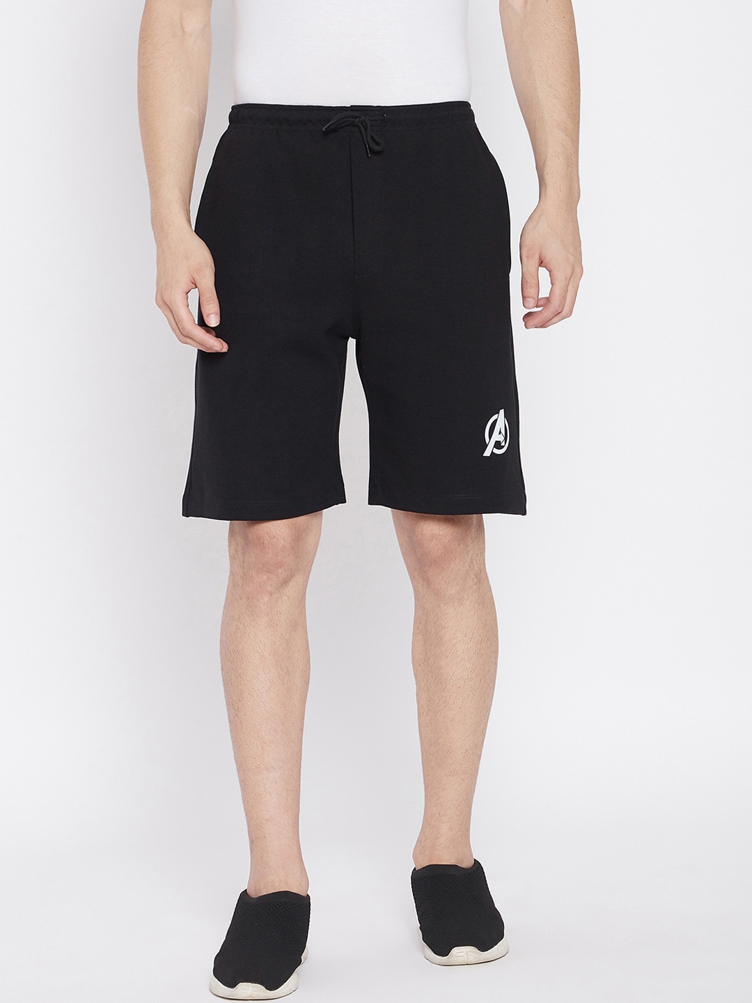 

Marvel by Wear Your Mind Men Black Avengers Regular Shorts