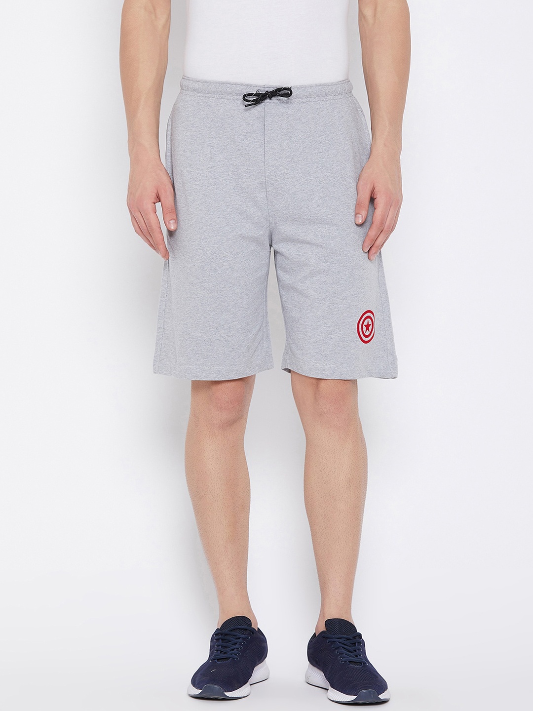 

Marvel by Wear Your Mind Men Grey Avengers Regular Shorts