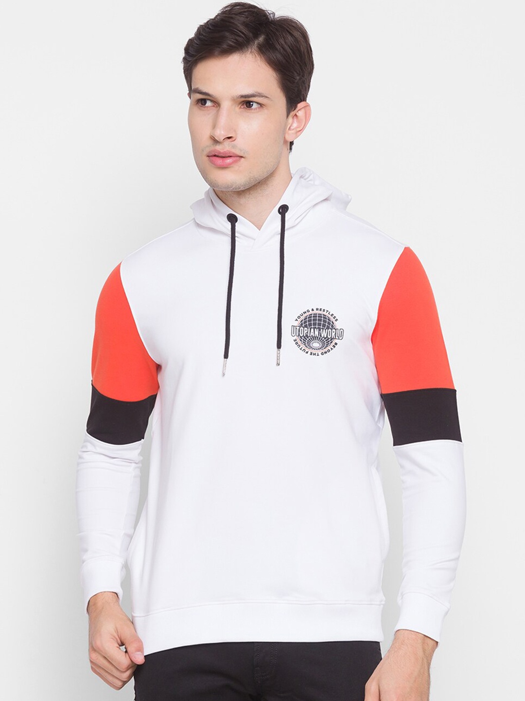 

SPYKAR Men White Sweatshirt