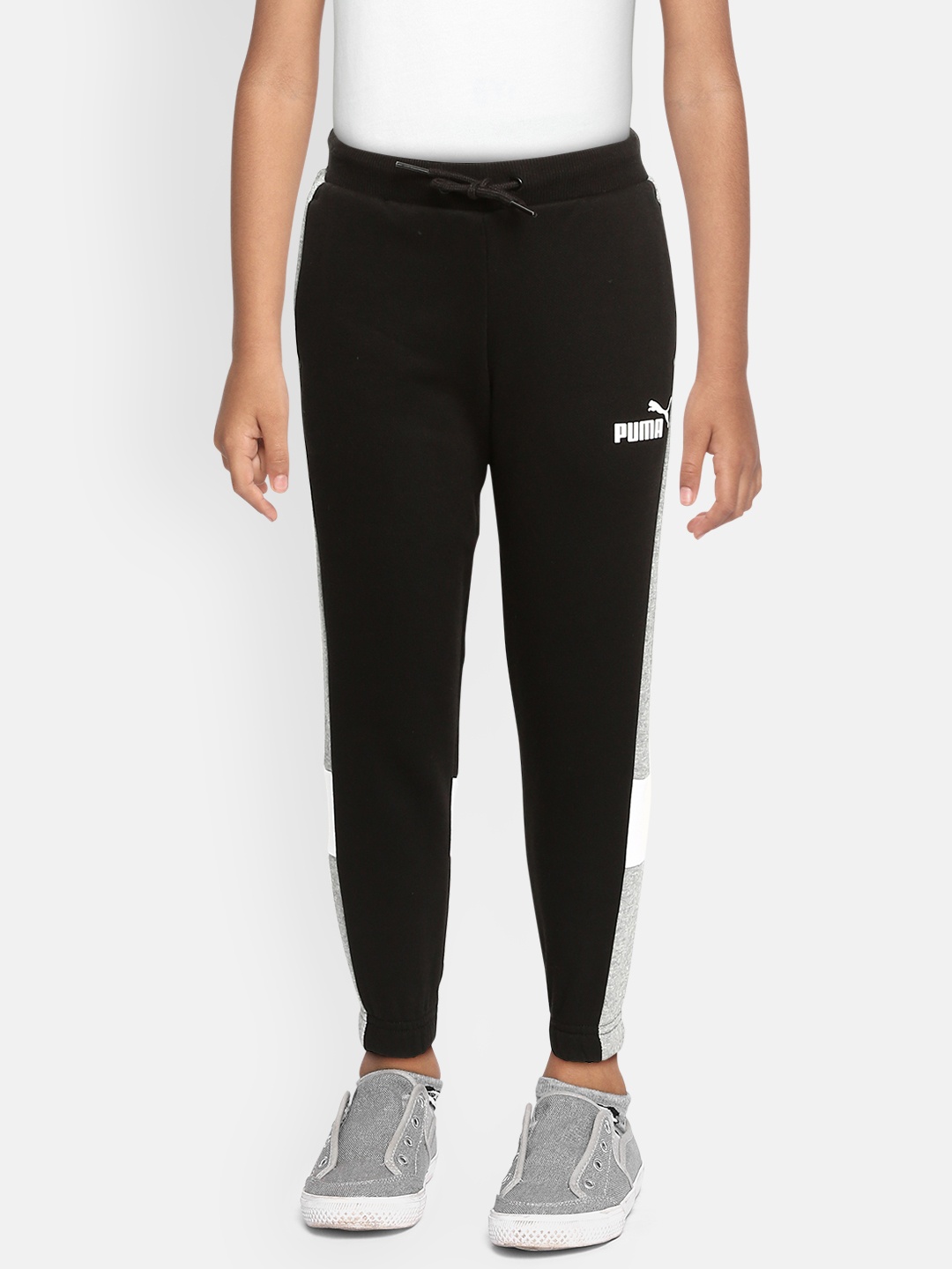 

Puma Boys Black & Grey Essential+ Loose Joggers