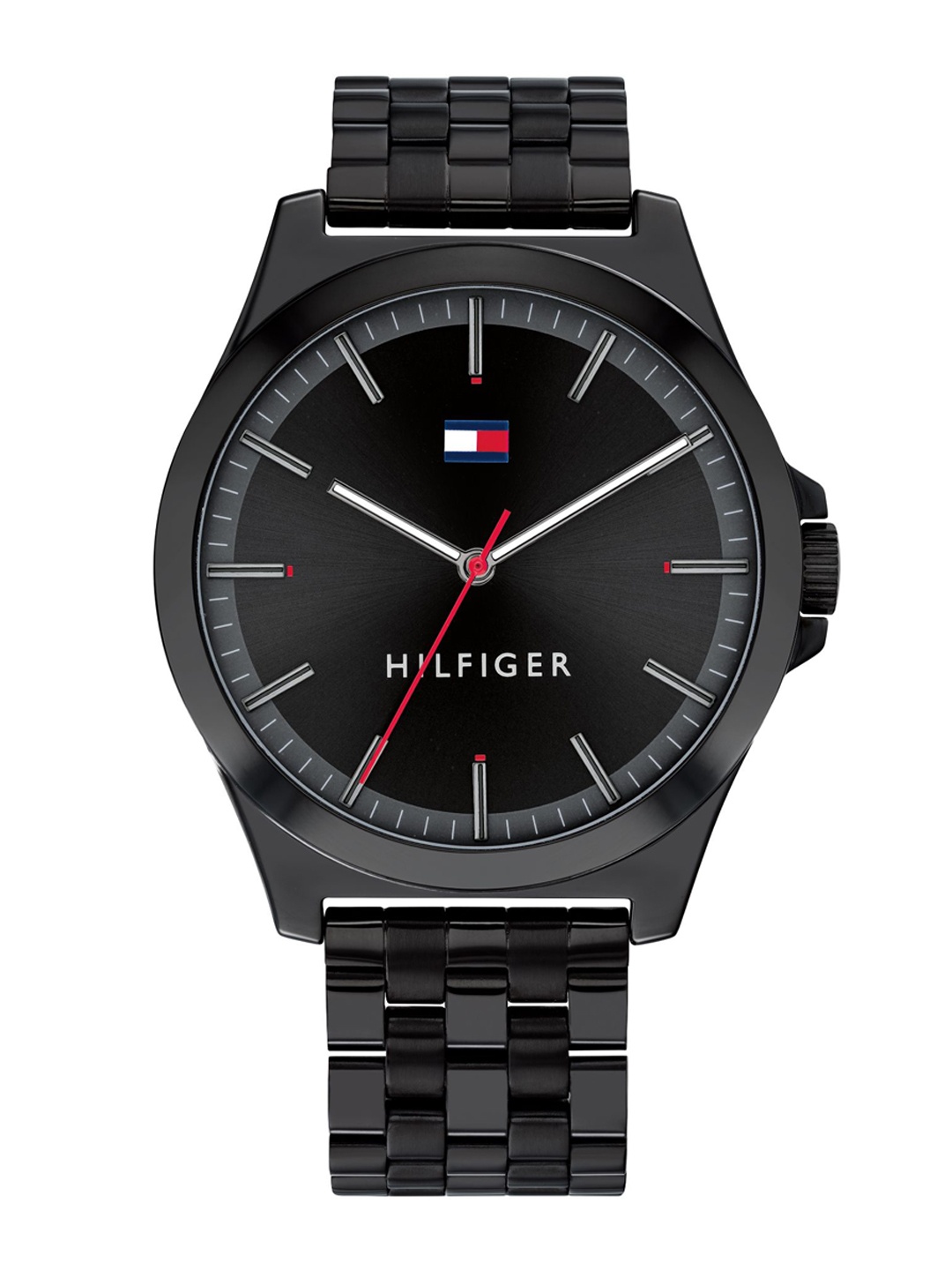 

Tommy Hilfiger Men Black Dial & Black Straps Analogue Watch TH1791714