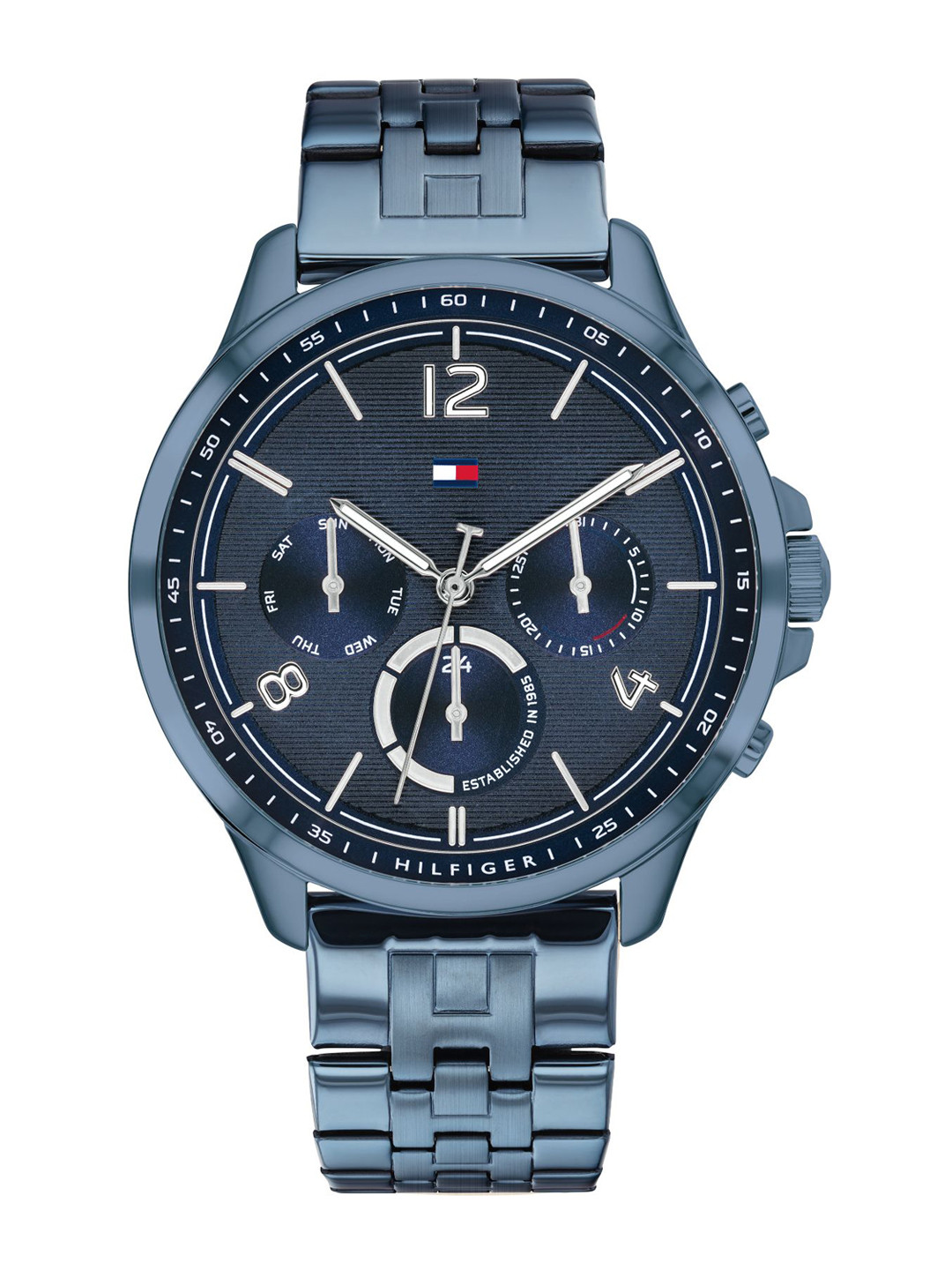 

Tommy Hilfiger Women Blue Dial & Blue Bracelet Style Straps Analogue Watch TH1782227