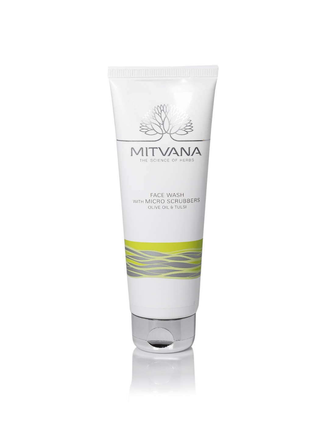 

MITVANA Olive Oil & Tulsi Face Wash with Micro Scrubbers 100ml, White