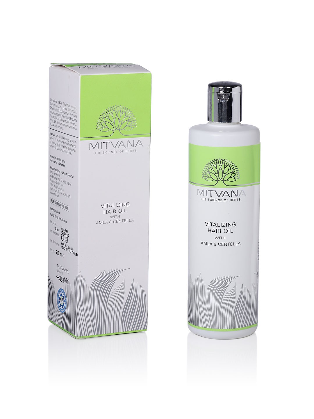 

MITVANA Amla & Centella Vitalizing Hair Oil 20ml, White