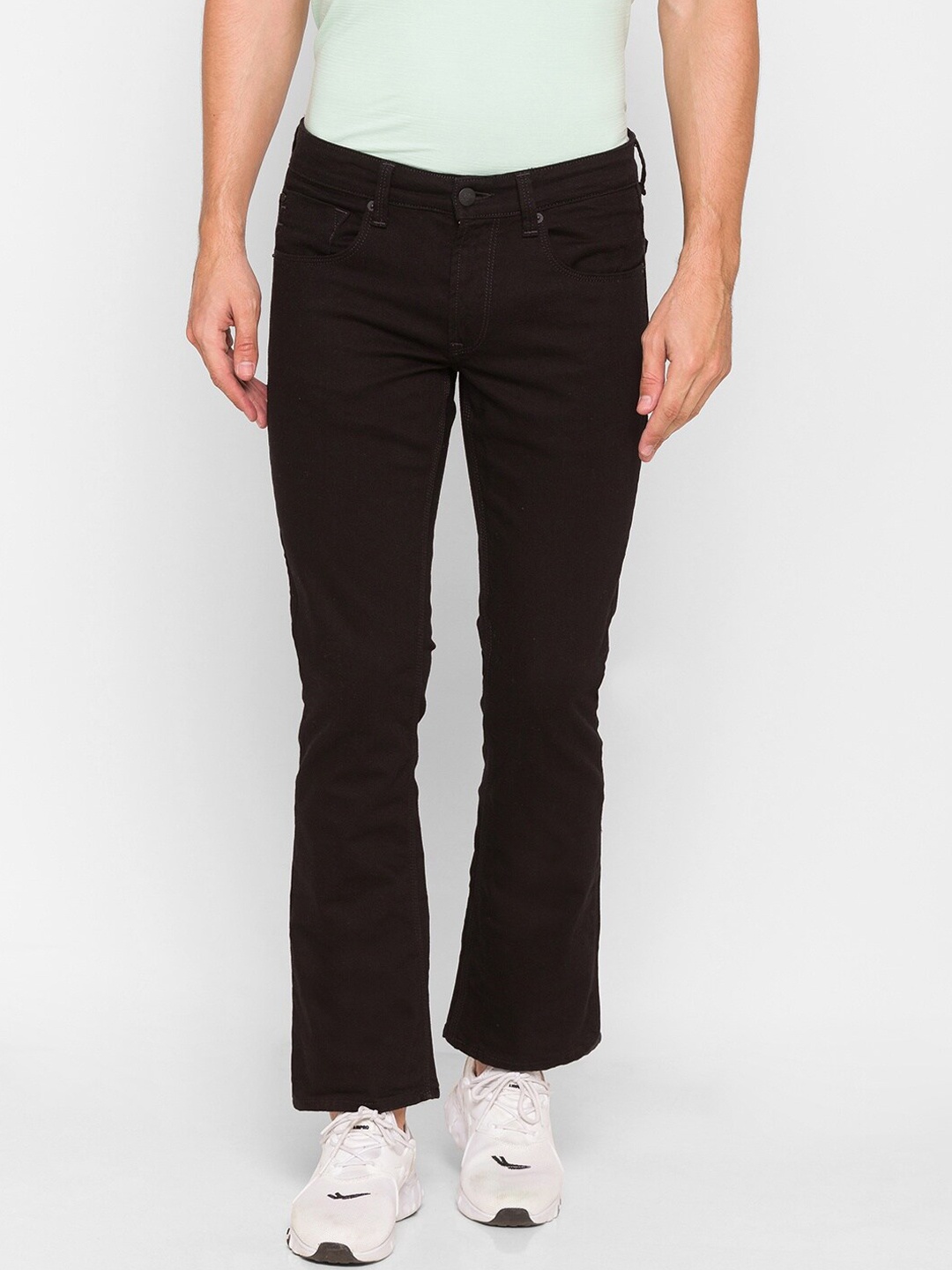 

SPYKAR Men Black Bootcut Jeans