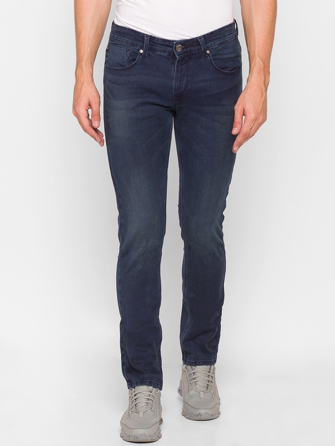 

SPYKAR Men Blue Slim Fit Low-Rise Jeans